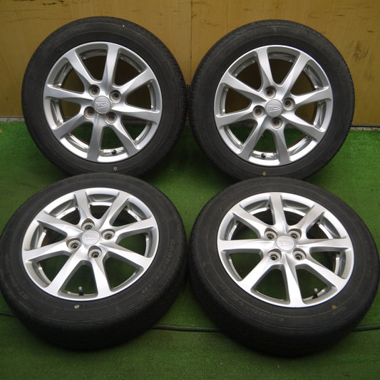 *送料無料* 4本価格!21年★ダイハツ タント ムーヴ 等 純正 155/65R14 グッドイヤー GT-Eco Stage 14インチ PCD100/4H★4022101Hノ