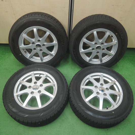 *送料無料*バリ溝!20年!キレイ!ほぼ10分★スタッドレス 195/65R15 ヨコハマ アイスガード iG60 LAPORTA ラポルタ 15インチ PCD114.3/5H★3122708SYス