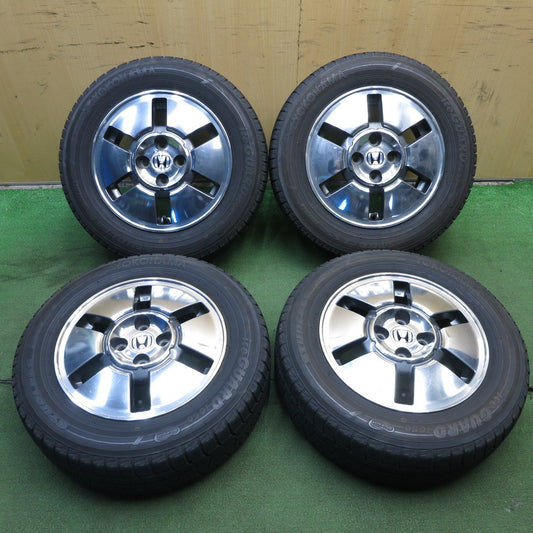 *送料無料* バリ溝!8.5分★ホンダ モビリオ スパイク 純正 185/65R14 スタッドレス ヨコハマ アイスガード iG50 14インチ PCD100/4H★4020908KKス