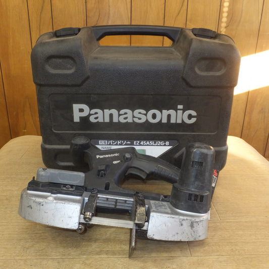 [送料無料]★パナソニック Panasonic 充電バンドソー EZ45A5LJ2G-B DC14.4/18V 本体のみ★