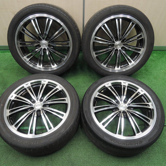 [送料無料]4本価格★LEONIS TR weds 225/45R18 ハンコック ベンタス V12 evo2 レオニス 18インチ PCD100/5H レガシィ 等★3110203TNノ