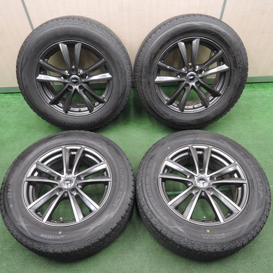 *送料無料*バリ溝！キレイ！9分★スタッドレス 225/65R17 ダンロップ ウインターマックス SJ8 NIRVANA ニルバーナ 17インチ PCD114.3/5H★3120815TNス