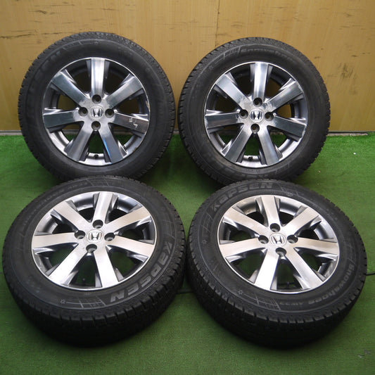 [送料無料]バリ溝！19年！9.5分以上★ホンダ GB4 フリード 純正 185/65R15 スタッドレス カプセン Snowshoes AW33 15インチ PCD100/4H★3090903KAス