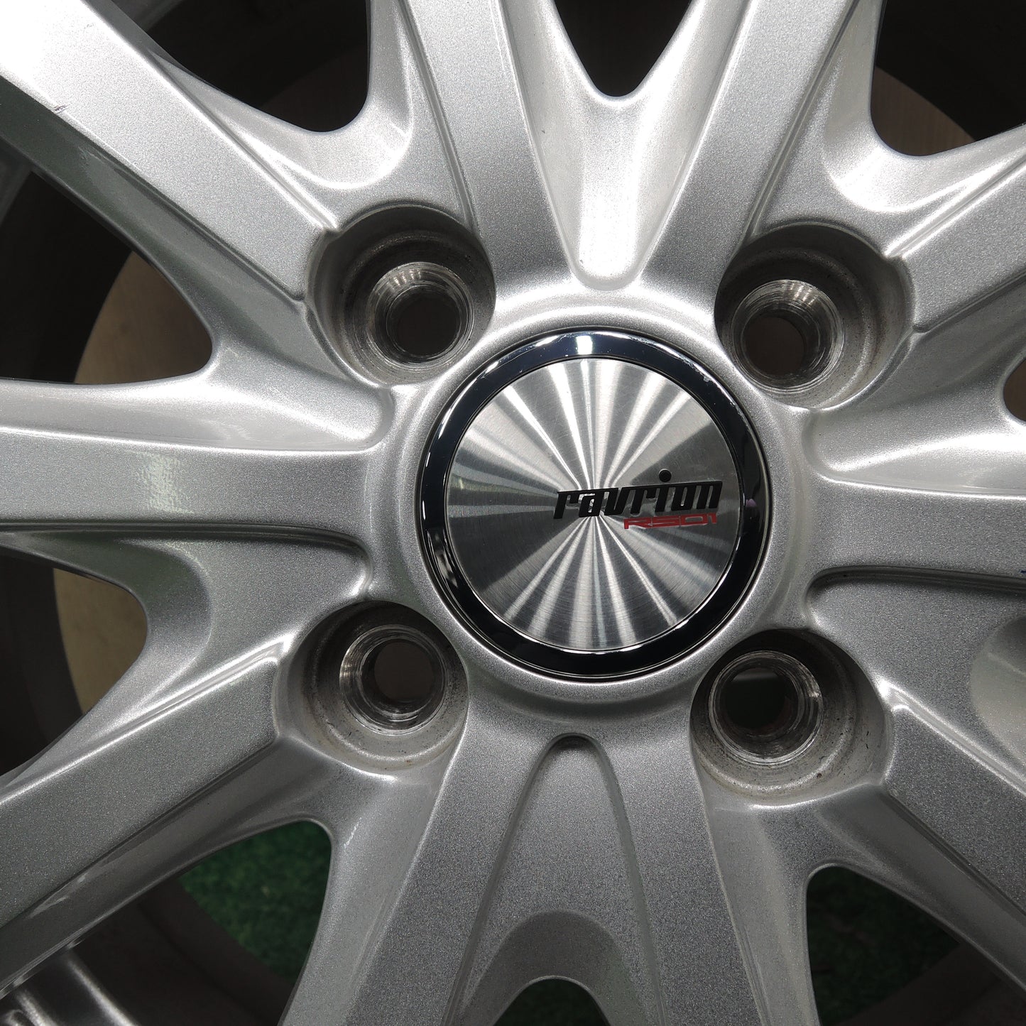 *送料無料*バリ溝！21年！キレイ！9分★スタッドレス 155/65R14 グッドイヤー アイスナビ7 ravrion RS01 ラブリオン 14インチ PCD100/4H★4010903TNス