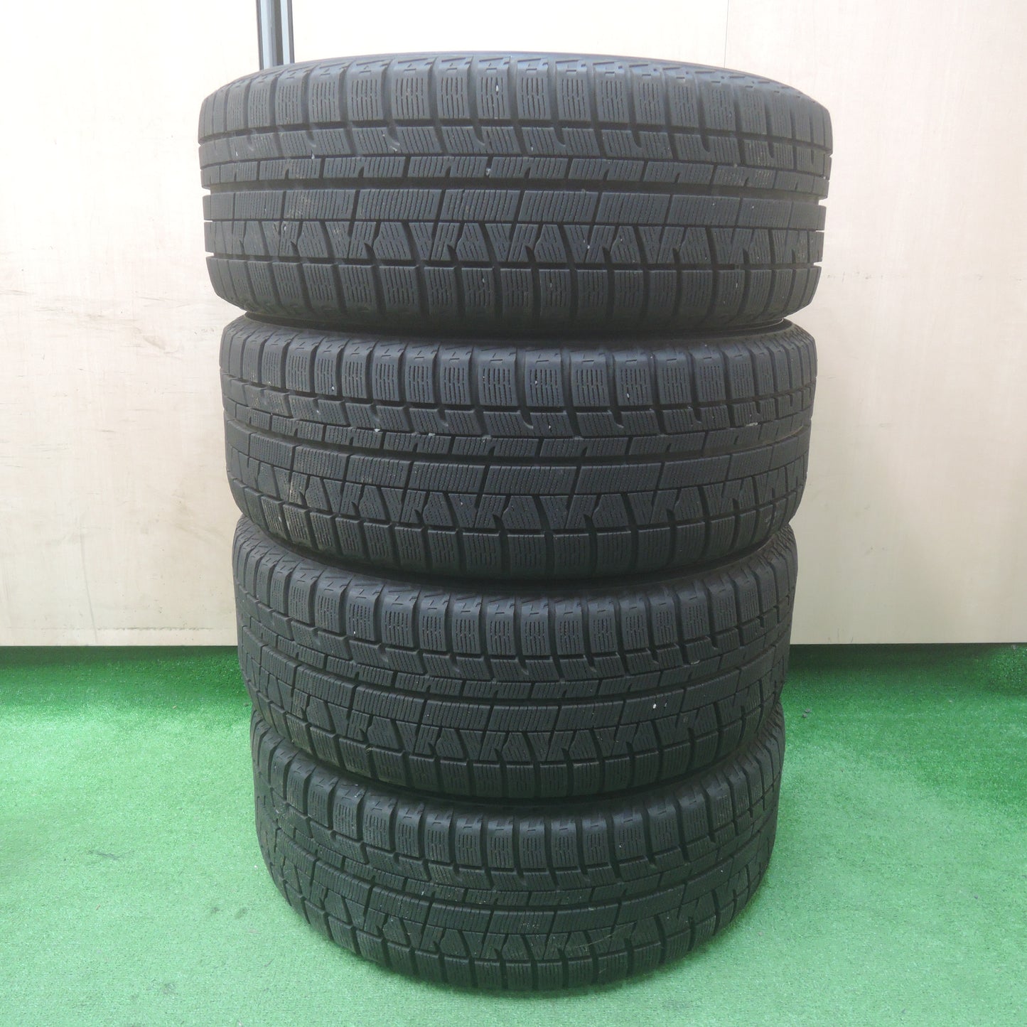 *送料無料*バリ溝！キレイ！9.5分★スタッドレス 215/50R17 ヨコハマ アイスガード iG50 プラス D.O.S. DOS 17インチ PCD114.3/5H★3120806SYス