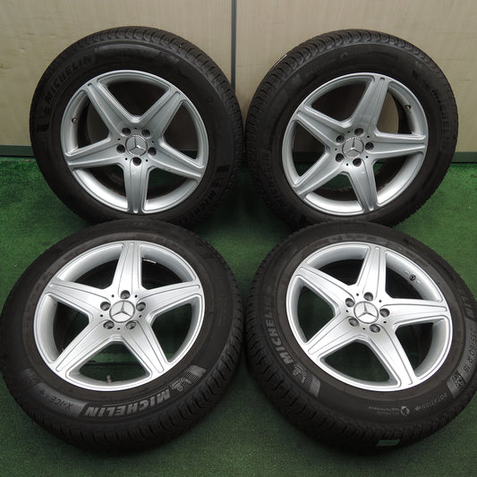 *送料無料*バリ溝!8.5分★ベンツ等 AGA BURG 235/60R18 スタッドレス ミシュラン X-ICE3+ 18インチ PCD112/5H★4010205HAス