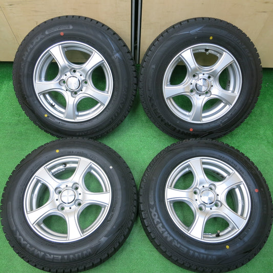 *送料無料*バリ溝！21年！キレイ！9.5分★スタッドレス 155/80R13 ダンロップ ウインターマックス WM02 VIOLENTO ヴィオレント 13インチ PCD100/4H★3112709イス