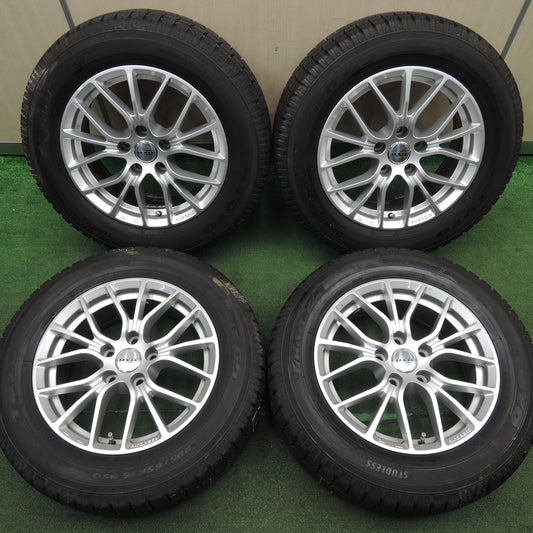*送料無料*超バリ溝!9.5分以上★スタッドレス 205/65R16 トーヨー ガリット G5 R-FORGED LEVIS LA STRADA 阿部商会 16インチ PCD114.3/5H★3122323HAス