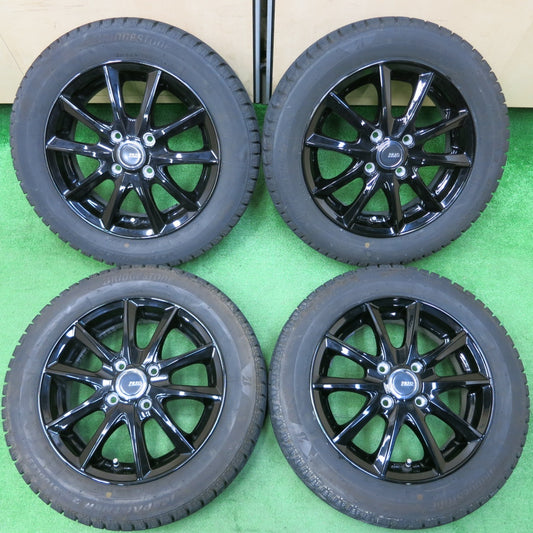 *送料無料* バリ溝!22年!キレイ!9分★スタッドレス 155/65R14 ブリヂストン アイスパートナー2 PREO プレオ 14インチ PCD100/4H★4022010イス