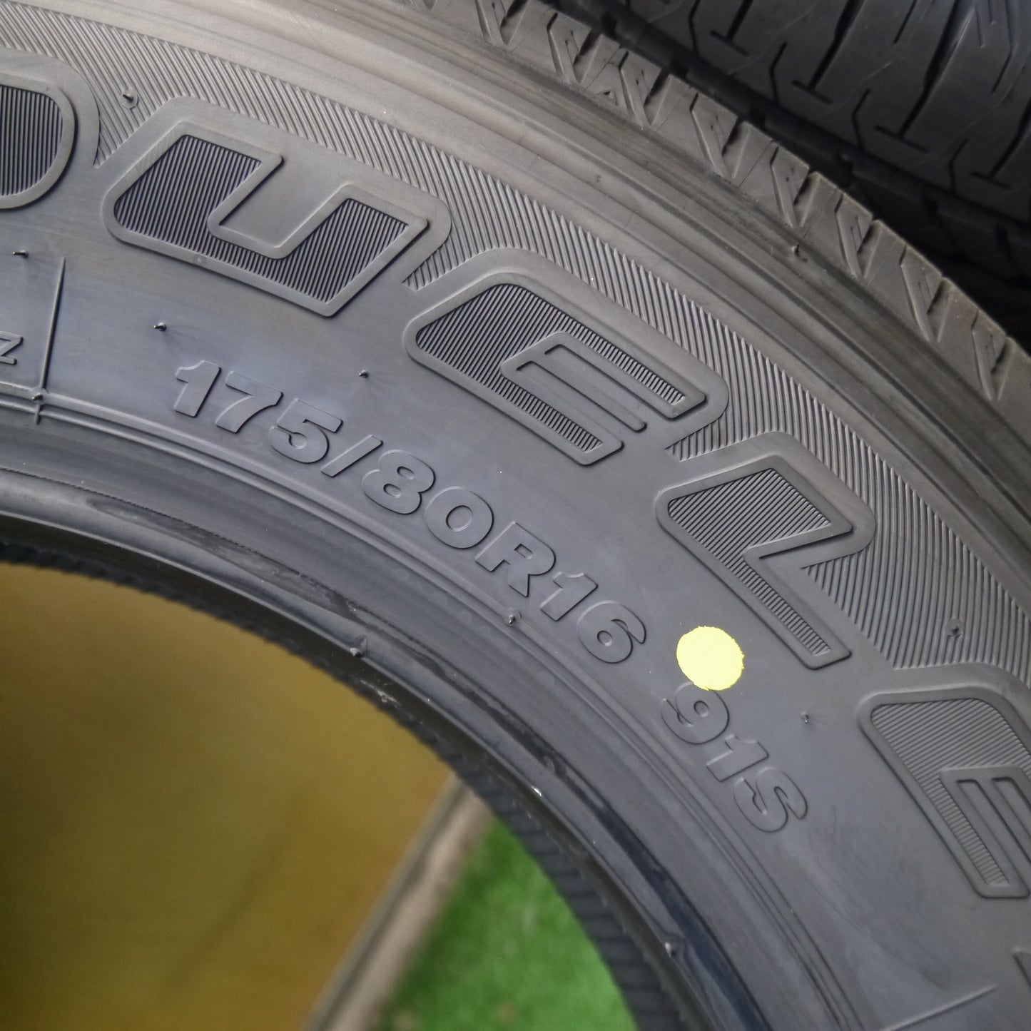 *送料無料*新車外し！23年★ジムニー 等 175/80R16 ブリヂストン デューラー H/L 852 タイヤ 16インチ★4011607Hノタ