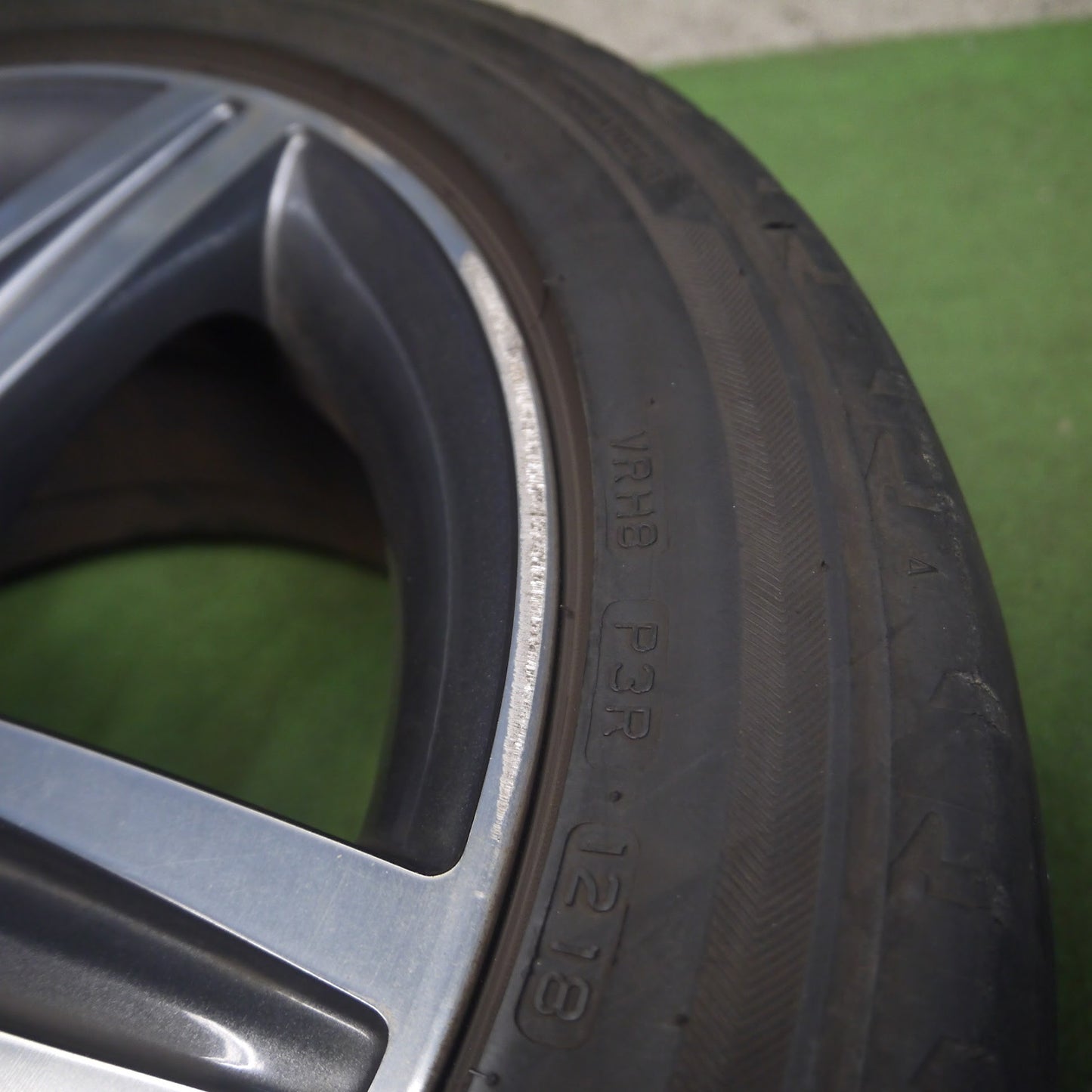 [送料無料]キレイ★BMW 1シリーズ F20 純正 225/45R17 ブリヂストン ポテンザ S001 17インチ PCD120/5H★3101103Hノ