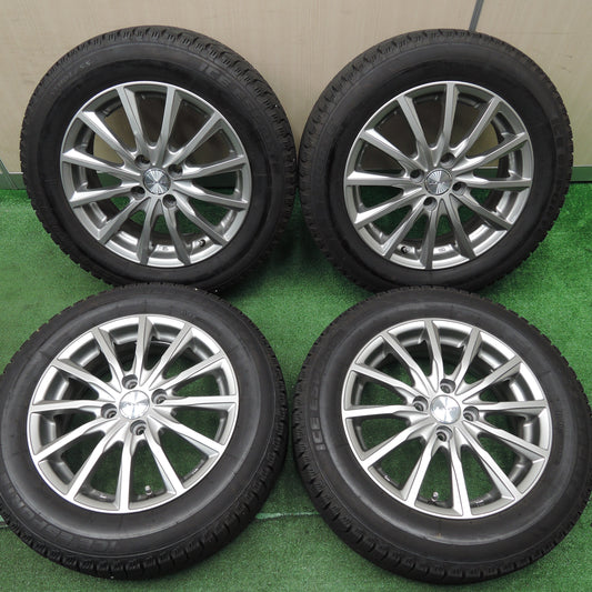 *送料無料*バリ溝!21年!キレイ!8.5分★スタッドレス 175/65R15 アイスエスポルテ LEBEN レーベン 15インチ PCD100/4H★4011306HAス