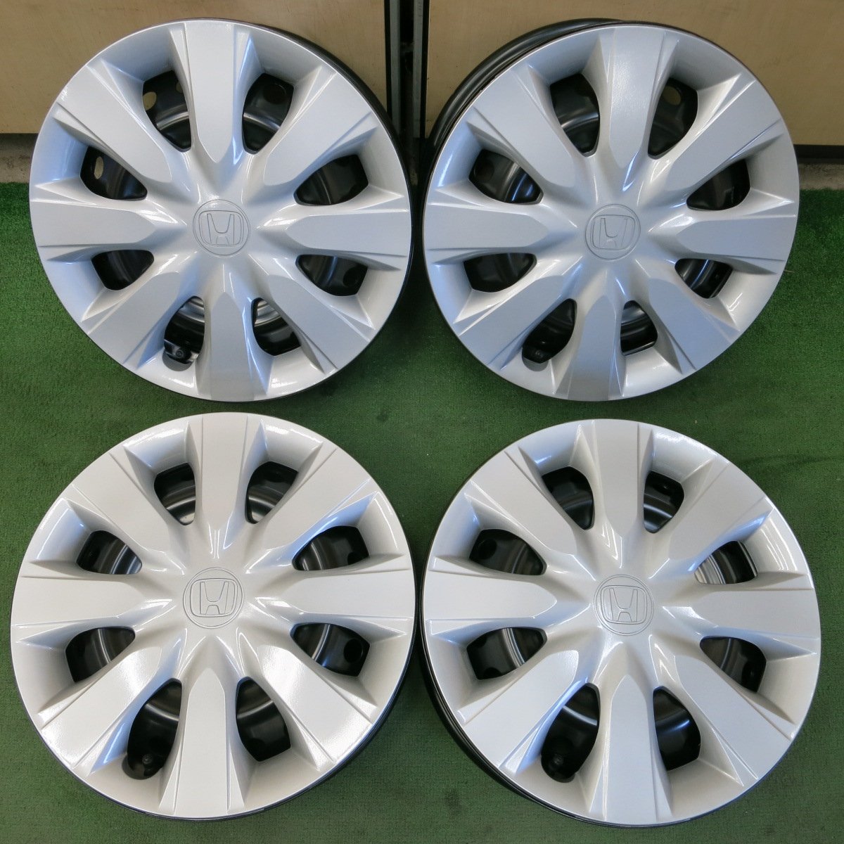 [送料無料]新車外し★ホンダ N-BOX 純正 スチール ホイール 14インチ 14×4.5J PCD100/4H Nボックス★3101311イホ