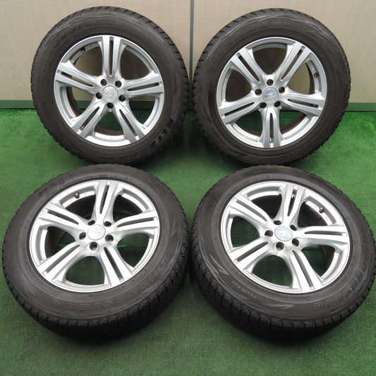 *送料無料*バリ溝!キレイ!9分★ベンツ 等 ATS ペガサス 235/60R18 スタッドレス ブリヂストン ブリザック DM-V1 18インチ PCD112/5H★3121601TNス