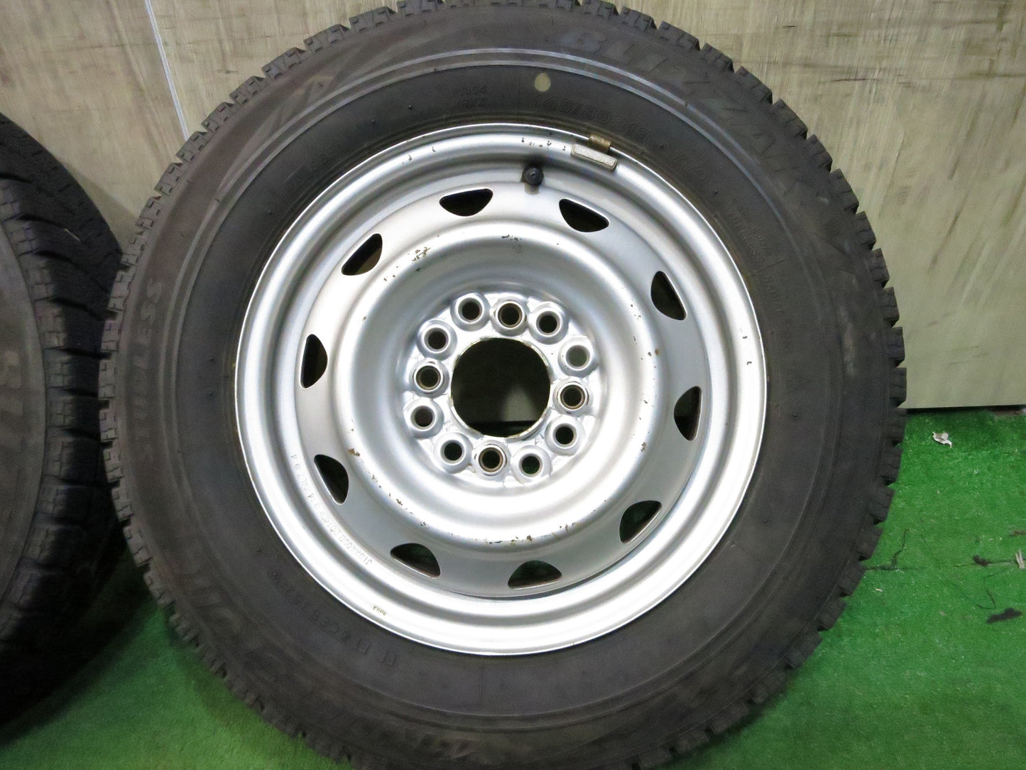 [送料無料]4本価格！20年★スタッドレス 145/80R13 ブリヂストン ブリザック VRX スチール ホイール 13インチ PCD 100 110 114.3/4H マルチ★2122601Hス