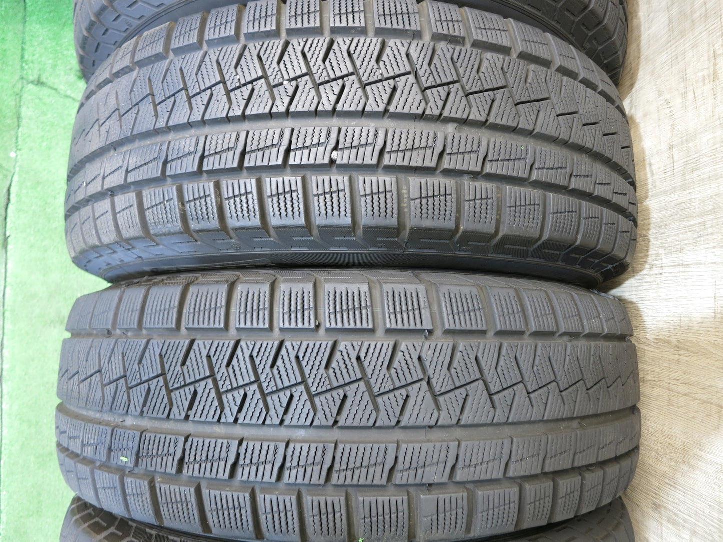 [送料無料]バリ溝！19年！キレイ！9分★スタッドレス 195/65R15 ピレリ アイスアシンメトリコ プラス X CROSS SPEED PREMIUM 15インチ PCD114.3/5H★2102404Hス