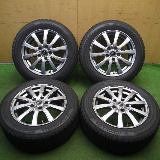 *送料無料* バリ溝!20年!キレイ!ほぼ10分★スタッドレス 205/60R16 ヨコハマ アイスガード iG50 プラス Fang ファング 16インチ PCD114.3/5H★4022607Hス
