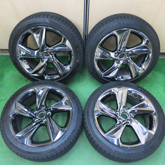 [送料無料]バリ溝！9.5分★トヨタ 220系 クラウン RS 純正 225/45R18 スタッドレス ブリヂストン ブリザック VRX2 18インチ PCD114.3/5H★3051602ヒス