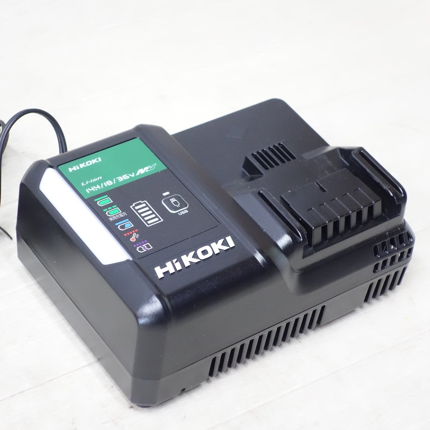 [送料無料] 美品◆HiKOKI ハイコーキ 13mm コードレスドライバドリル DS36DA DC18Vバッテリー2個 充電器付き 電動工具◆