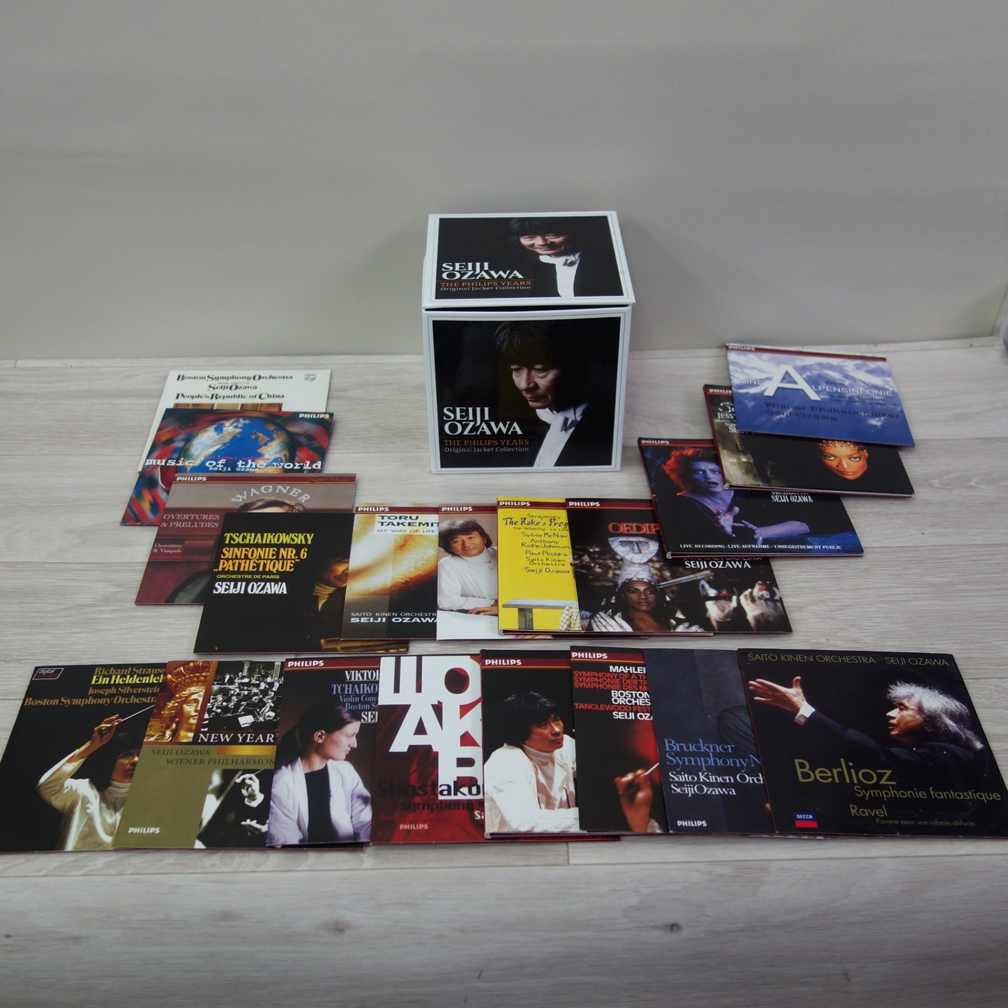 [送料無料] キレイ☆SEIJI OZAWA 小澤征爾 THE PHILIPS YEARS CD BOX Disk CDボックス フィリップス・イヤーズ☆