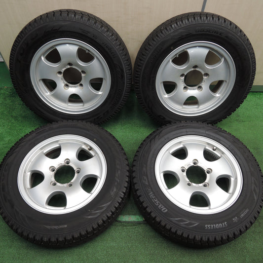 *送料無料*バリ溝!19年!9.5分以上★ジムニー等 175/80R16 スタッドレス トーヨー オブザーブ GSi-5 社外 アルミ 16インチ PCD139.7/5H★3122301HAス