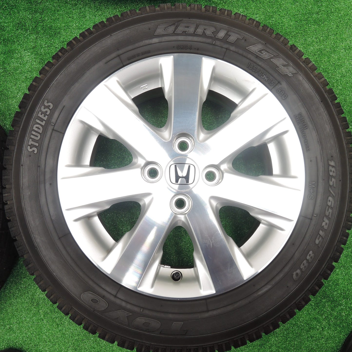 [送料無料]4本価格★ホンダ フリード 純正 185/65R15 スタッドレス トーヨー ガリット G4 15インチ PCD100/4H★3070901NJス