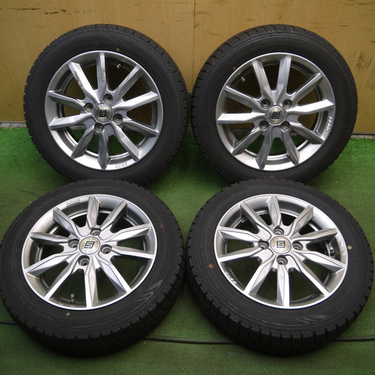 *送料無料*バリ溝!20年!キレイ!9.5分以上★スタッドレス 155/65R14 SEIN AME オートバックス ノーストレック N3i ザイン 14インチ PCD100/4H★4013002Hス