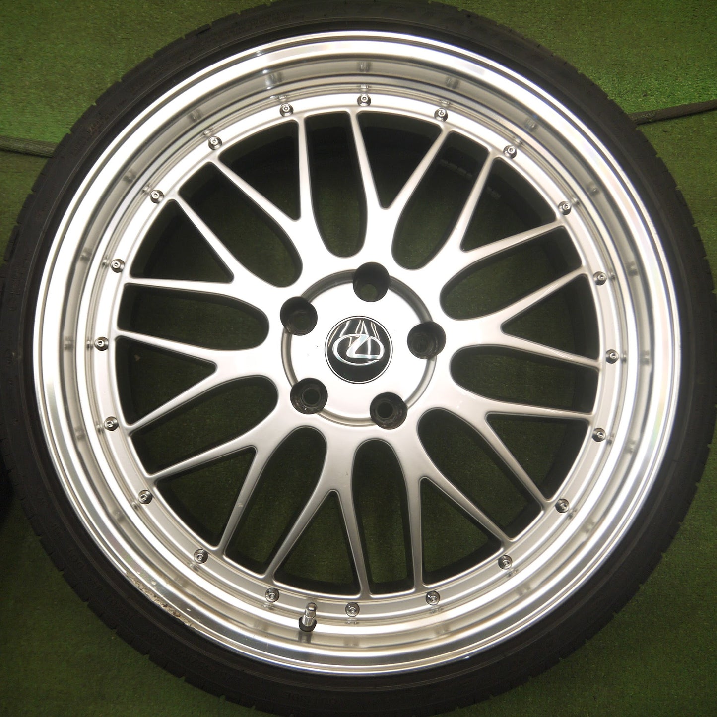 [送料無料]4本価格★BBS LM タイプ レクサス BMW 等 225/35R20 245/30R20 トライアングル SPORTEX TSH11 20インチ PCD120/5H★3100207Hノ