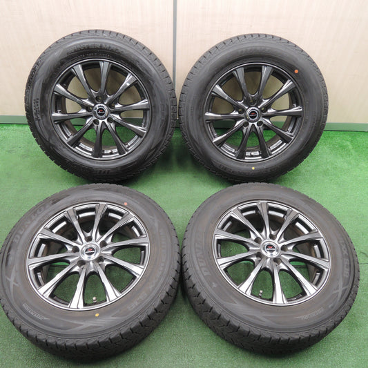 *送料無料*バリ溝!21年!キレイ!9.5分★スタッドレス 225/65R17 ダンロップ ウインターマックス SJ8 AIRNOVA エアノヴァ 17インチ PCD114.3/5H★3121611TNス