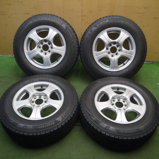 *送料無料*バリ溝！9.5分★スタッドレス 185/70R14 ブリヂストン ブリザック VRX2 社外 アルミ 14インチ PCD100 114.3/4H マルチ★4012304Hス