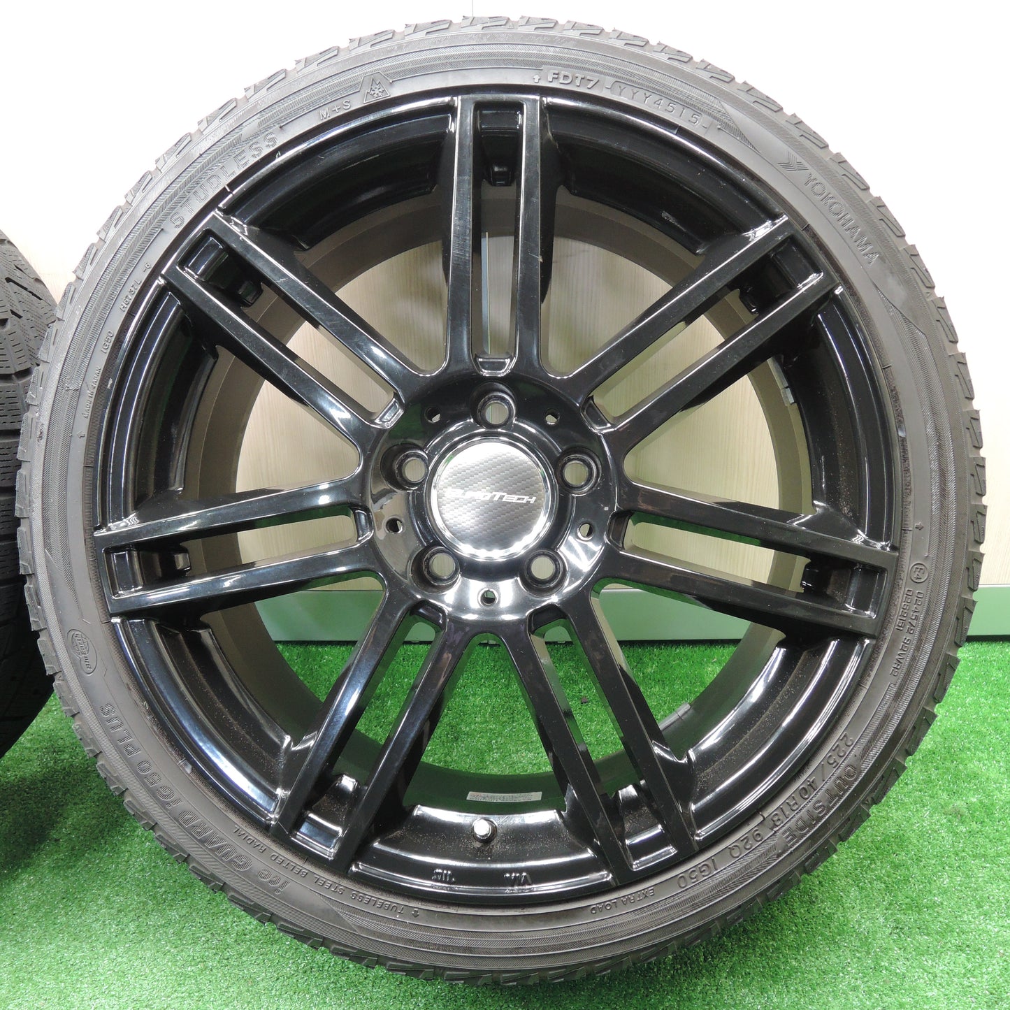 *送料無料*4本価格★ベンツ 等 EUROTECH 225/40R18 スタッドレス ヨコハマ アイスガード iG50 プラス ユーロテック 18インチ PCD112/5H★4011503NJス