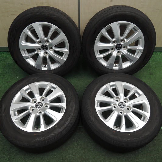 *送料無料* 4本価格!21年★トヨタ ヤリスクロス Gグレード 純正 205/65R16 ヨコハマ BluEarth-GT 16インチ PCD114.3/5H★4020312HAノ