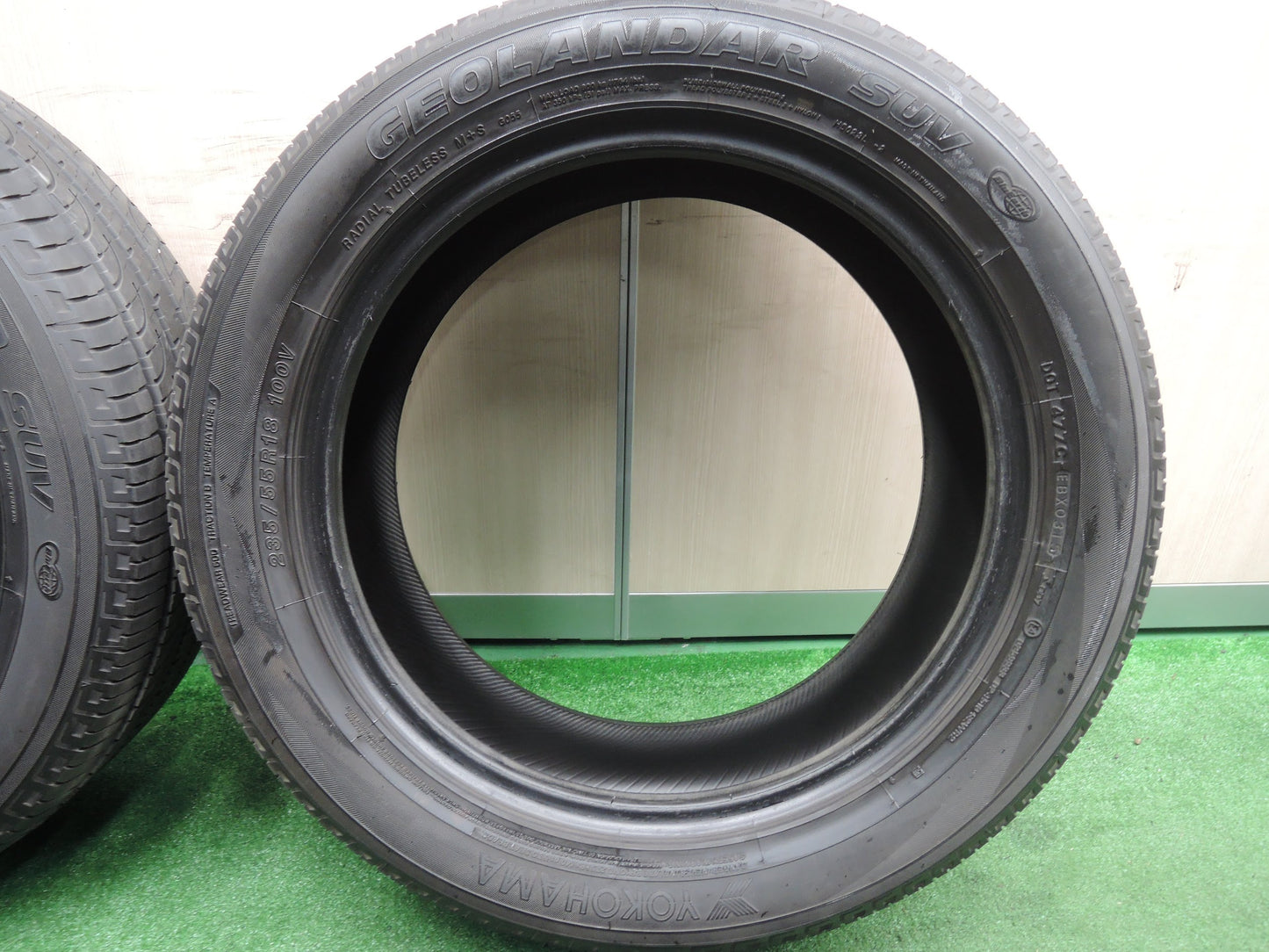 [送料無料]4本価格★235/55R18 ヨコハマ ジオランダー SUV タイヤ 18インチ ハリアー 等★3110411HAノタ