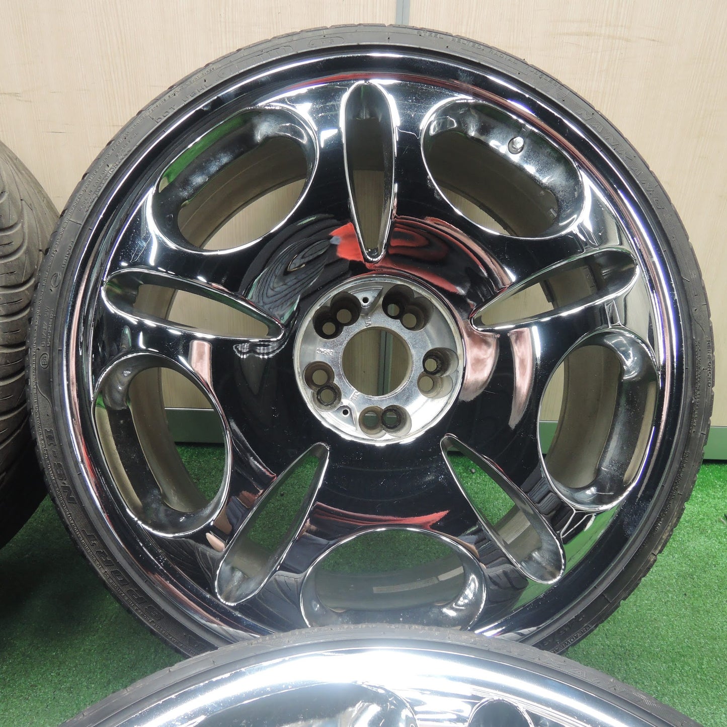[送料無料]バリ溝！9.5分★Lowenhart LD-1LX 245/30R20 ナンカン ウルトラ スポーツ NS-2 20インチ レーベンハート PCD112 114.3/5H マルチ★3110909SYノ