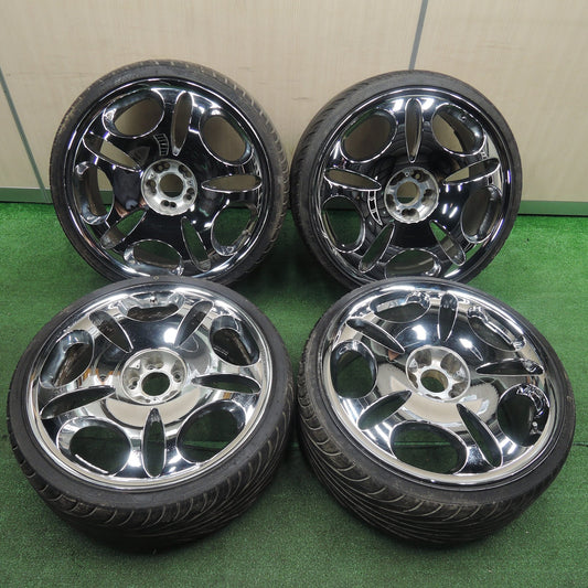 [送料無料]バリ溝！9.5分★Lowenhart LD-1LX 245/30R20 ナンカン ウルトラ スポーツ NS-2 20インチ レーベンハート PCD112 114.3/5H マルチ★3110909SYノ