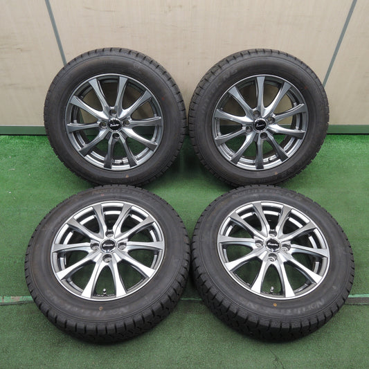 *送料無料* 超バリ溝!23年!綺麗!ほぼ10分★スタッドレス 175/65R15 オートバックス ノーストレック N5 Exceeder エクシーダー 15インチ PCD100/4H★4030504TNス