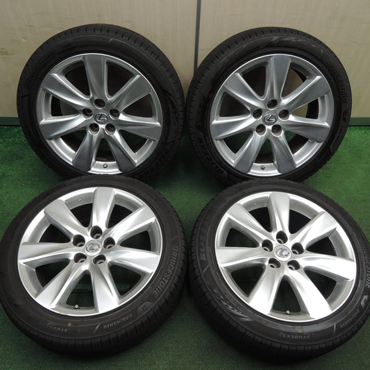 *送料無料*バリ溝!22年!9分★レクサス UVF45 LS600h 純正 245/45R19 スタッドレス ブリヂストン ブリザック VRX3 19インチ PCD120/5H★3122304HAス