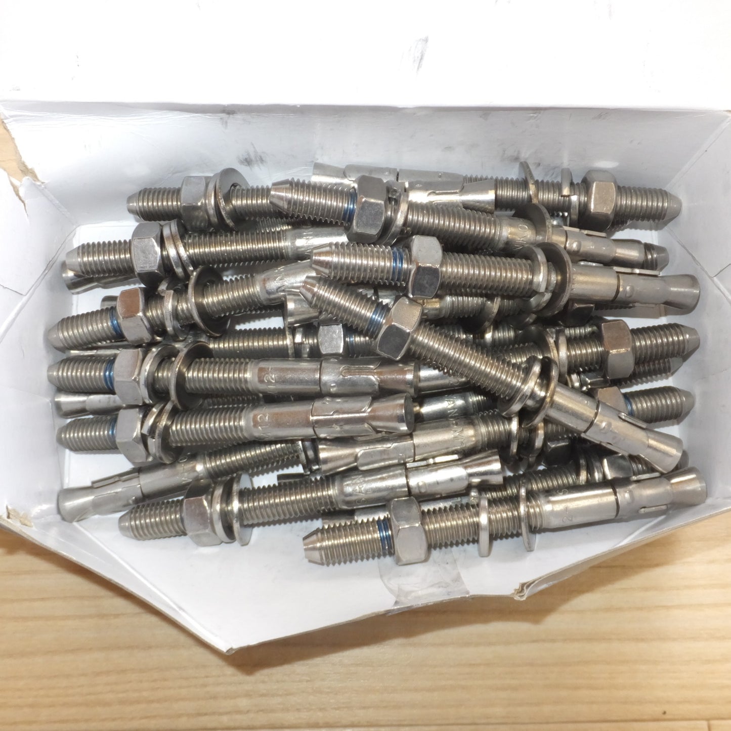 [送料無料] 未使用★サンコーテクノ SANKO ステンレス製 トルコンアンカー STCW-1212 25本 穿孔径 12.0mm　2箱 セット★
