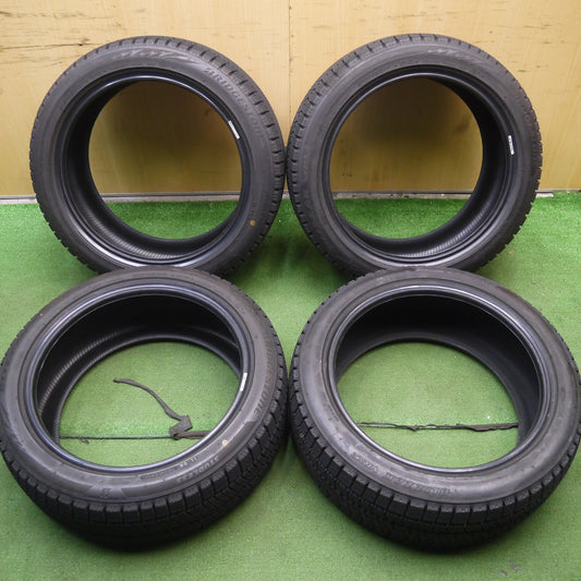 [送料無料]バリ溝！20年！ほぼ10分★スタッドレス 215/45R17 ブリヂストン ブリザック VRX2 タイヤ 17インチ アイシス アクア カローラ プリウス 等★3040714クスタ