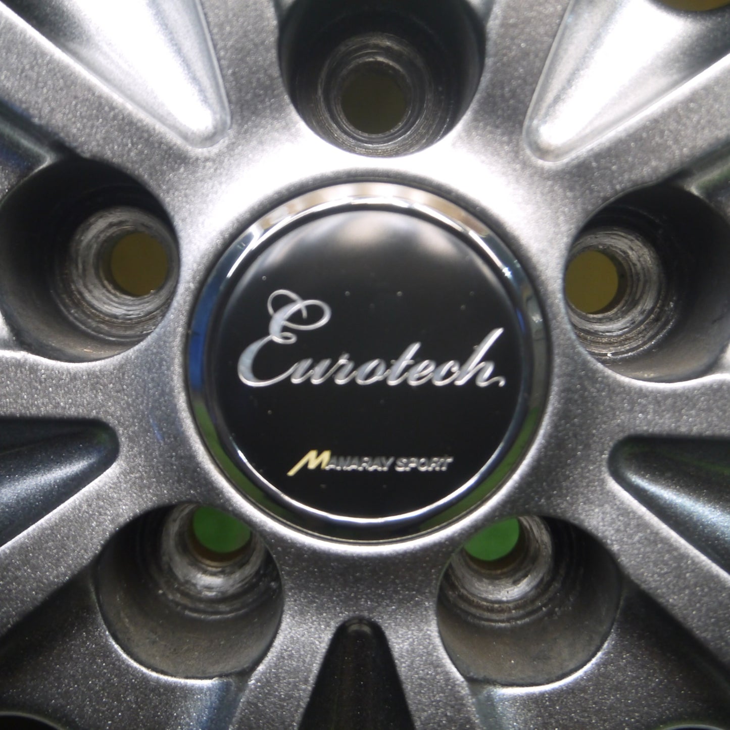 *送料無料* バリ溝！21年！キレイ！9.5分★スタッドレス 195/65R15 ナンカン アイスアクティバ AW-1 Eurotech MANARAY SPORT PCD100/5H★4031306Hス