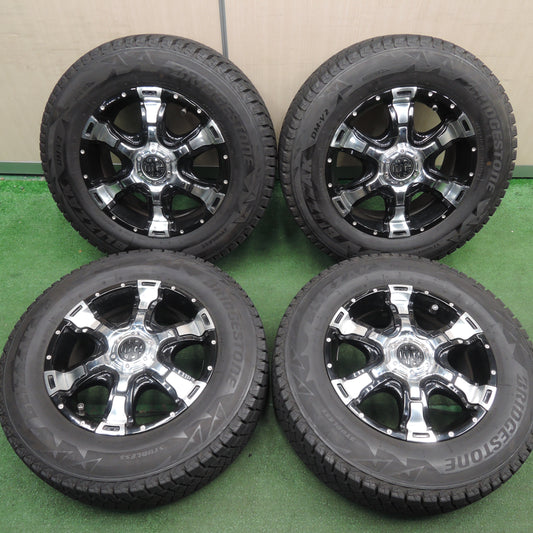*送料無料*バリ溝!9.5分★CRIMSON マーテルギア VAMPIRE 215/70R16 スタッドレス ブリヂストン DM-V2 クリムソン ヴァンパイア PCD114.3 127/5H マルチ★4010209HAス