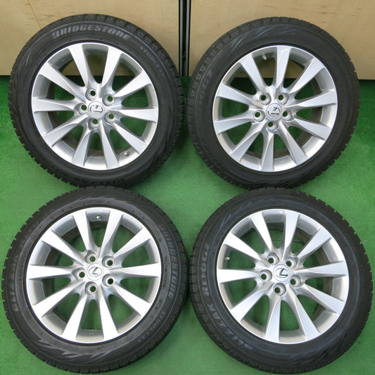 *送料無料*センサー付!バリ溝!キレイ!8.5分★レクサス LS460 純正 235/50R18 スタッドレス ブリヂストン ブリザック REVO GZ 18インチ PCD120/5H★4010306イス