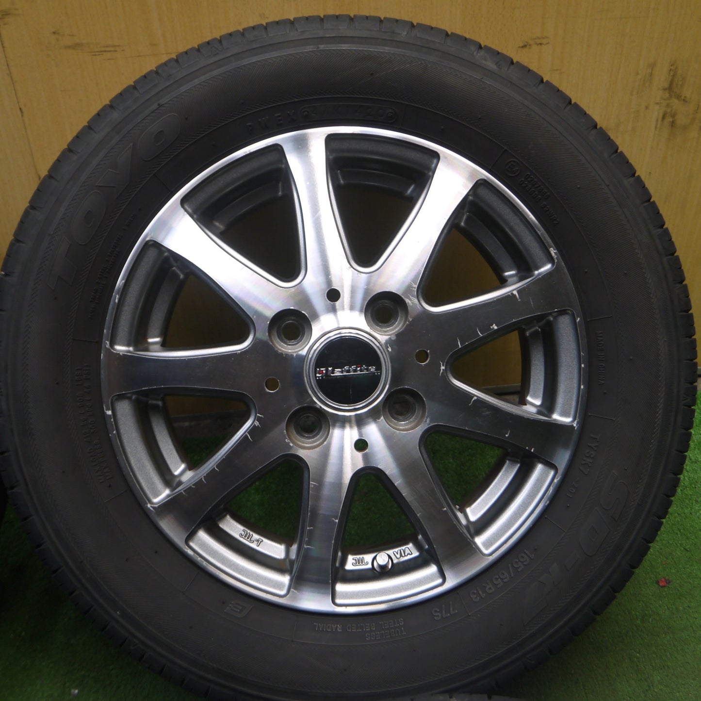 *送料無料* 4本価格★165/65R13 トーヨー SD-K7 Laffite ラフィット 13インチ PCD100/4H★4030202KKノ