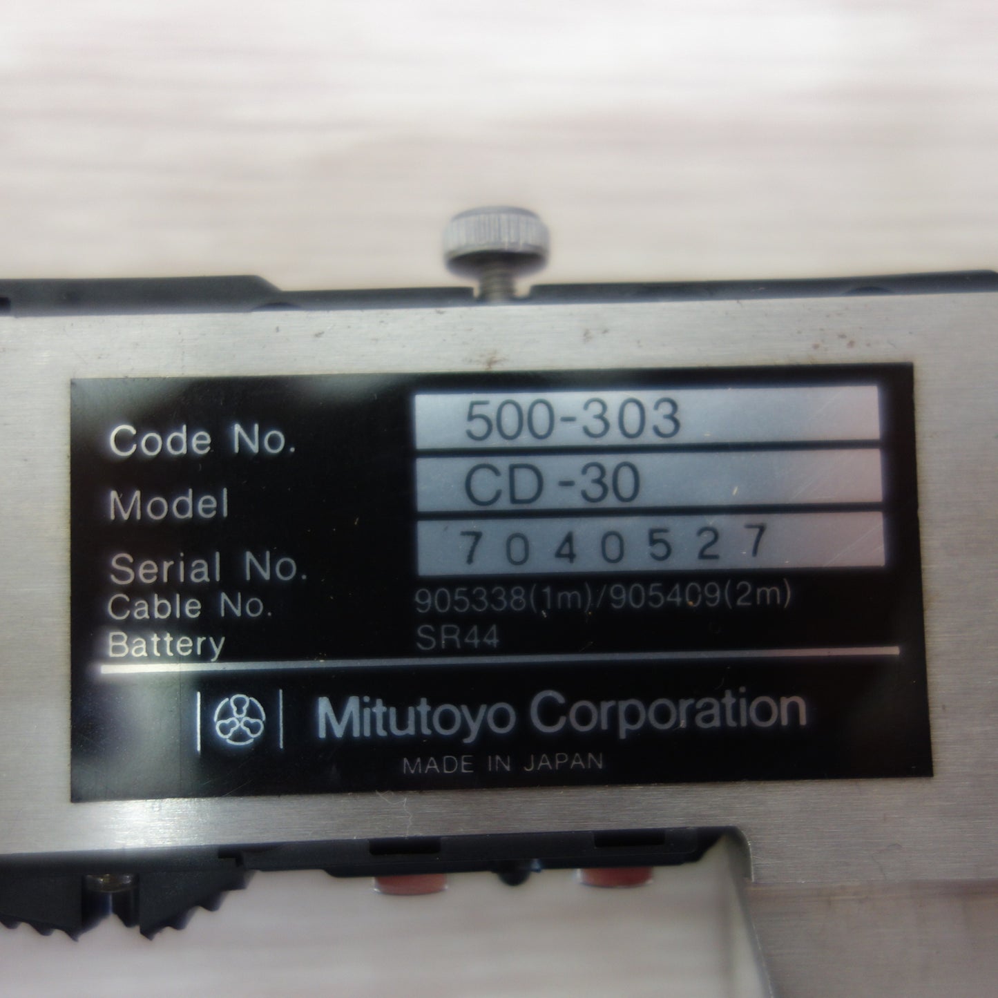 [送料無料] ☆Mitutoyo ミツトヨ デジタル ノギス CD-30 デジマチック キャリパ 測定器 工具 DIY 大工 道具 スケール☆