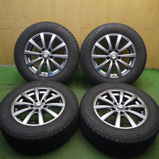 *送料無料*バリ溝!キレイ!8.5分★スタッドレス 205/65R16 ブリヂストン ブリザック VRX ZACK JP-110 MONZA ザック PCD114.3/5H★3122004Hス