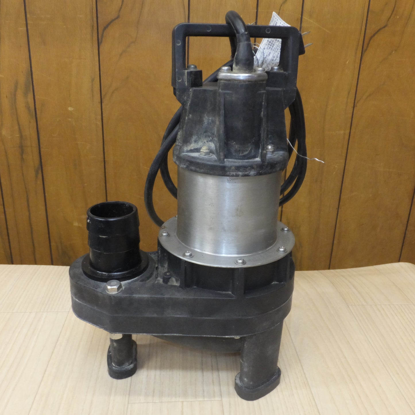 [送料無料]★鶴見製作所 ツルミポンプ 汚物用水中ハイスピンポンプ 50PMU2.15S　口径 50mm 全揚程 3.5m 吐出量 100L/min　100V 50Hz★
