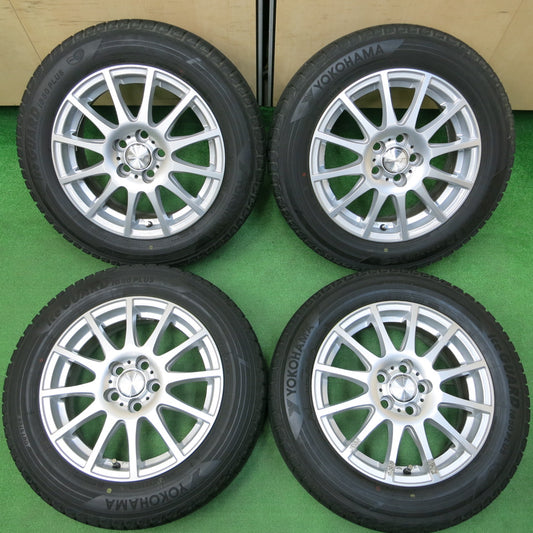 *送料無料*バリ溝！キレイ！8.5分★スタッドレス 185/65R15 ヨコハマ アイスガード iG50 プラス La-Strada Tiradoγ ティラード PCD100/5H★4010411イス