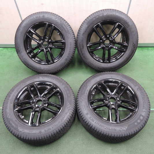 *送料無料*バリ溝！22年！9.5分以上★ワーゲン 等 215/60R16 EUROTECH スタッドレス コンチネンタル ノースコンタクト NC6 ユーロテック 16インチ PCD112/5H★4020704TNス