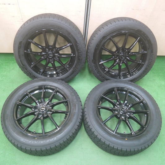 *送料無料* バリ溝!21年!キレイ!9.5分★スタッドレス G.speed 225/55R17 グッドイヤー アイスナビ7 Gスピード 17インチ PCD114.3/5H★4022104SYス