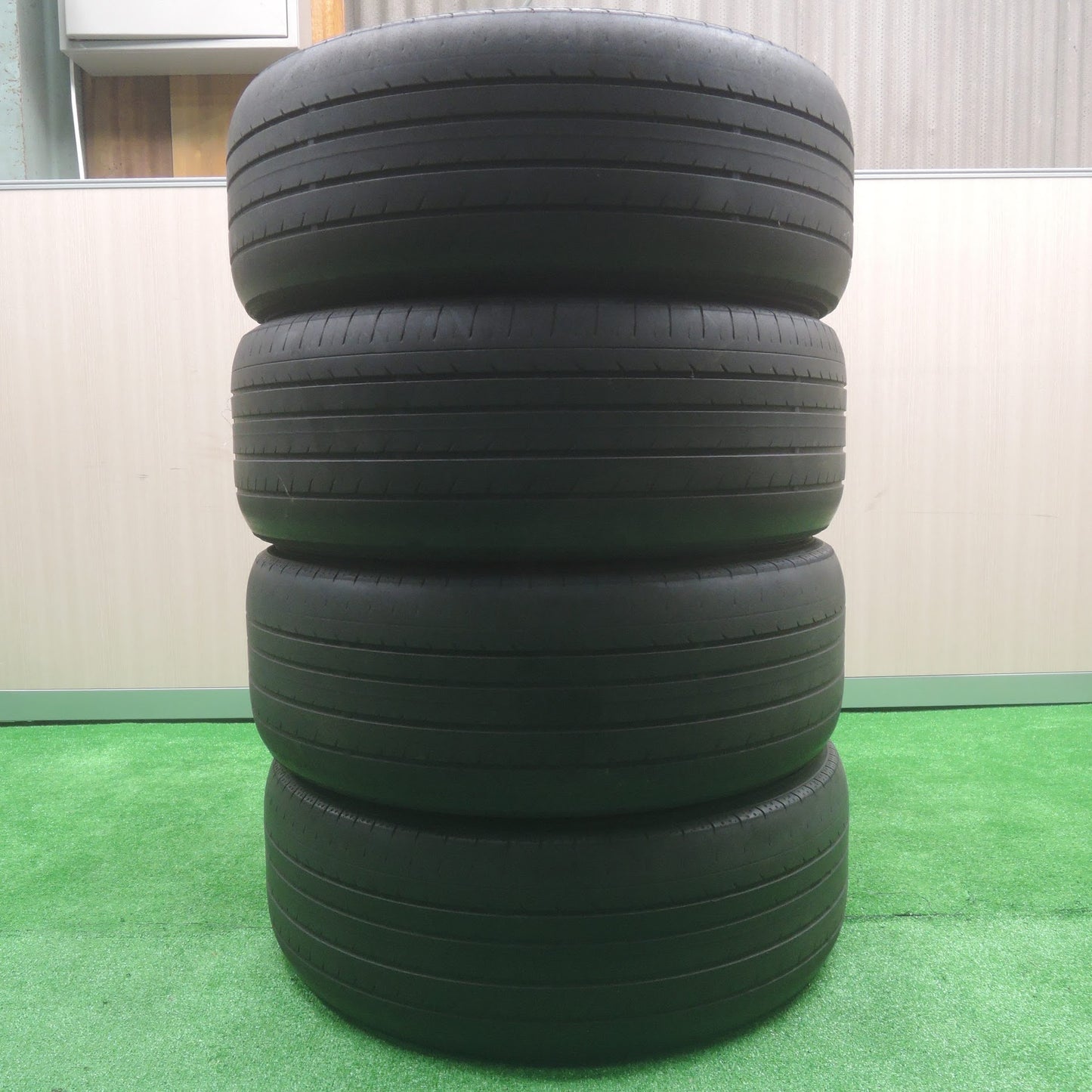 [送料無料]4本価格★トヨタ 20系 アルファード ヴェルファイア 純正 235/50R18 ヨコハマ ブルーアース RV-02 18インチ PCD114.3/5H★3071009SYノ